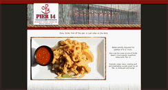 Desktop Screenshot of pier14.com